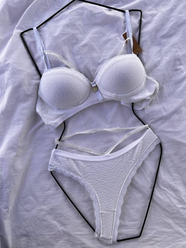 ART 1210 CL - CONJUNTO MICROFIBRA LABRADA TAZA SOFT BLANCO - Imagen 2