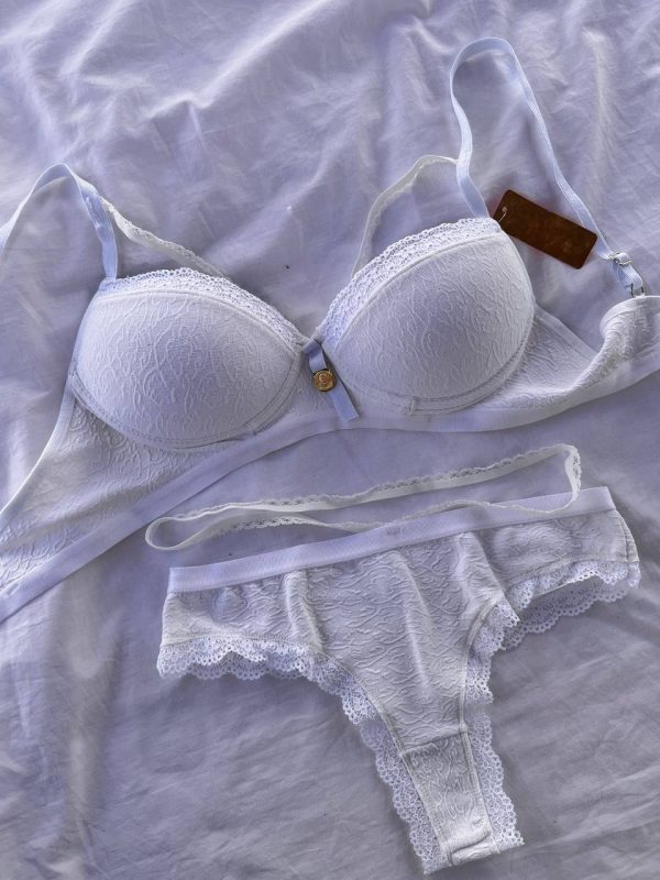 ART 1210 CL - CONJUNTO MICROFIBRA LABRADA TAZA SOFT BLANCO