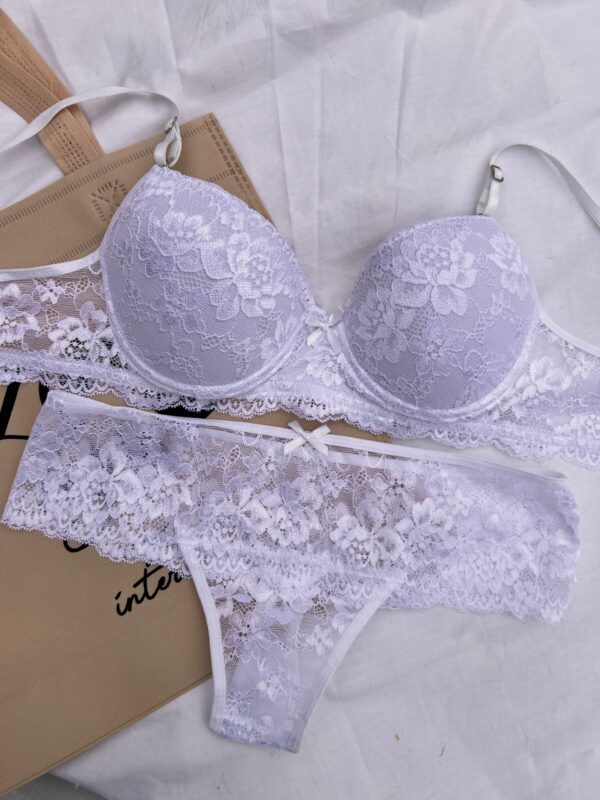 Conjunto Taza Soft con Culote Less de Encaje - ART 678 CELI - Imagen 3